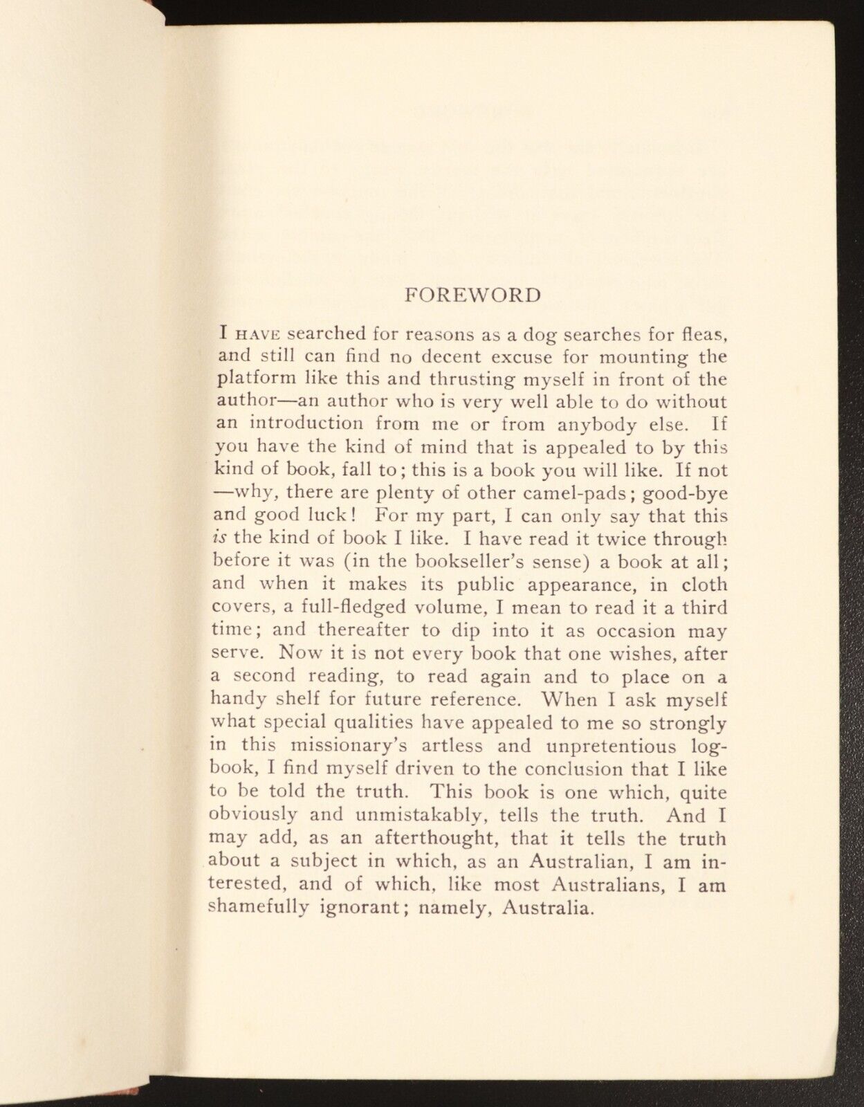 1933 The Man from Oodnadatta by R. B. Plowman Australian History Book Photos