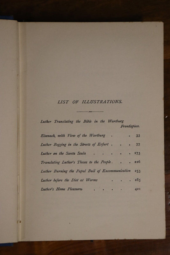 c1910 Chronicles Of The Schönberg-Cotta Family ER Charles Antique Fiction Book