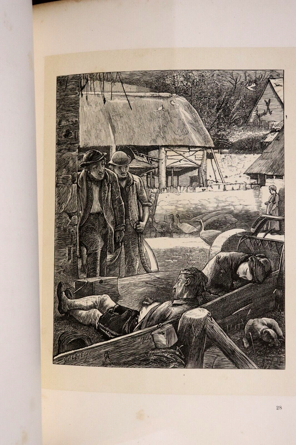 1867 Wayside Posies: Original Poems Of The Country Life Antiquarian Poetry Book