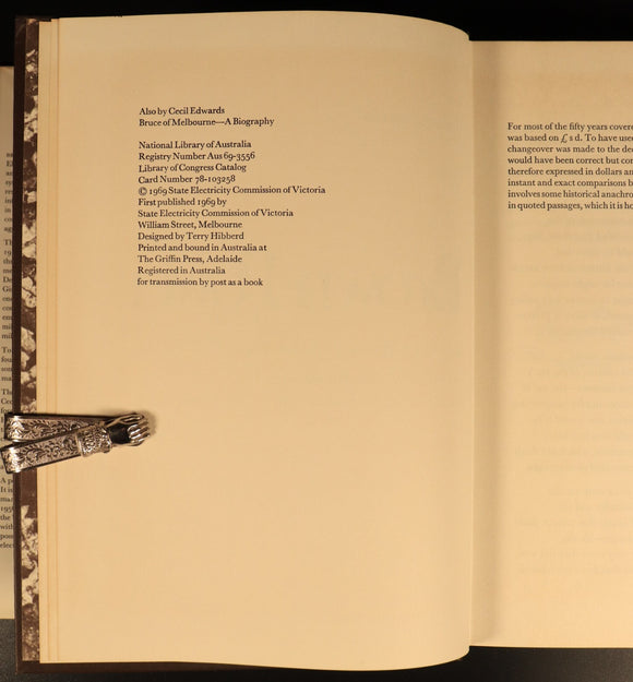 1969 Brown Power by C. Edwards History Of SEC Victoria Energy History Book