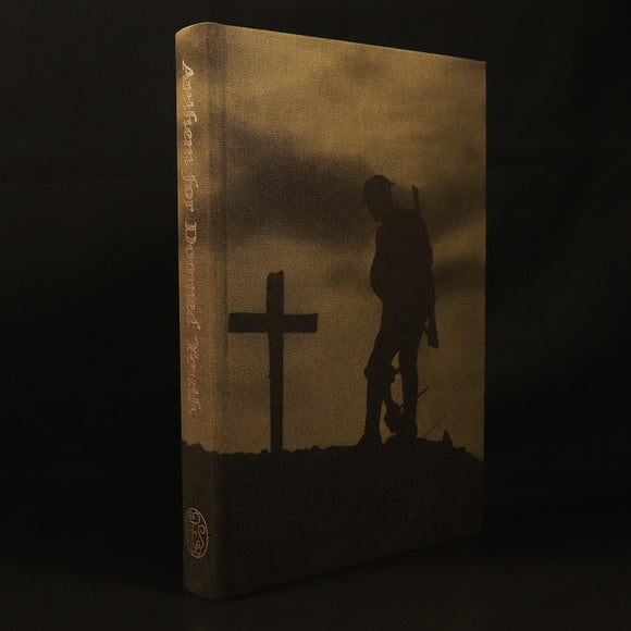 Anthem For Doomed Youth Folio Society WW1 Military History Poetry Book Sleeve