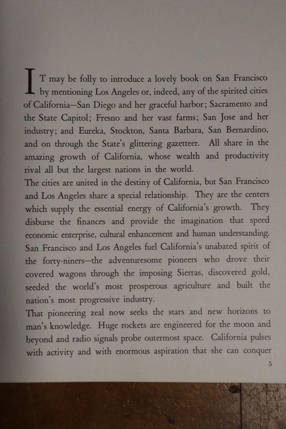 1970 The San Francisco I Love by Leon Amiel American Architecture & History Book