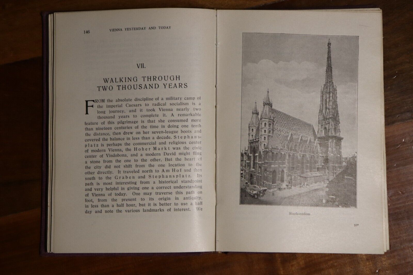 1933 Vienna: Yesterday and Today by JA Mahan Austrian Travel & History Book