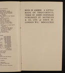 1944 Bees In Amber - Thoughtful Verse by John Oxenham British Poetry Book-2