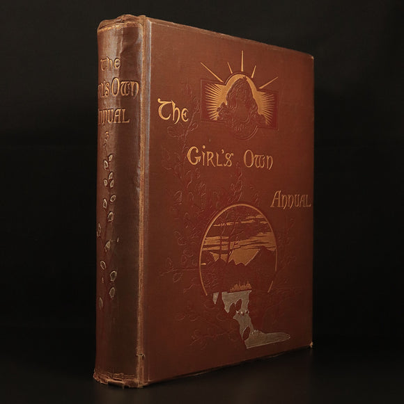 The Girls Own Annual 1882 Antique British Illustrated Girls Book Volume 3