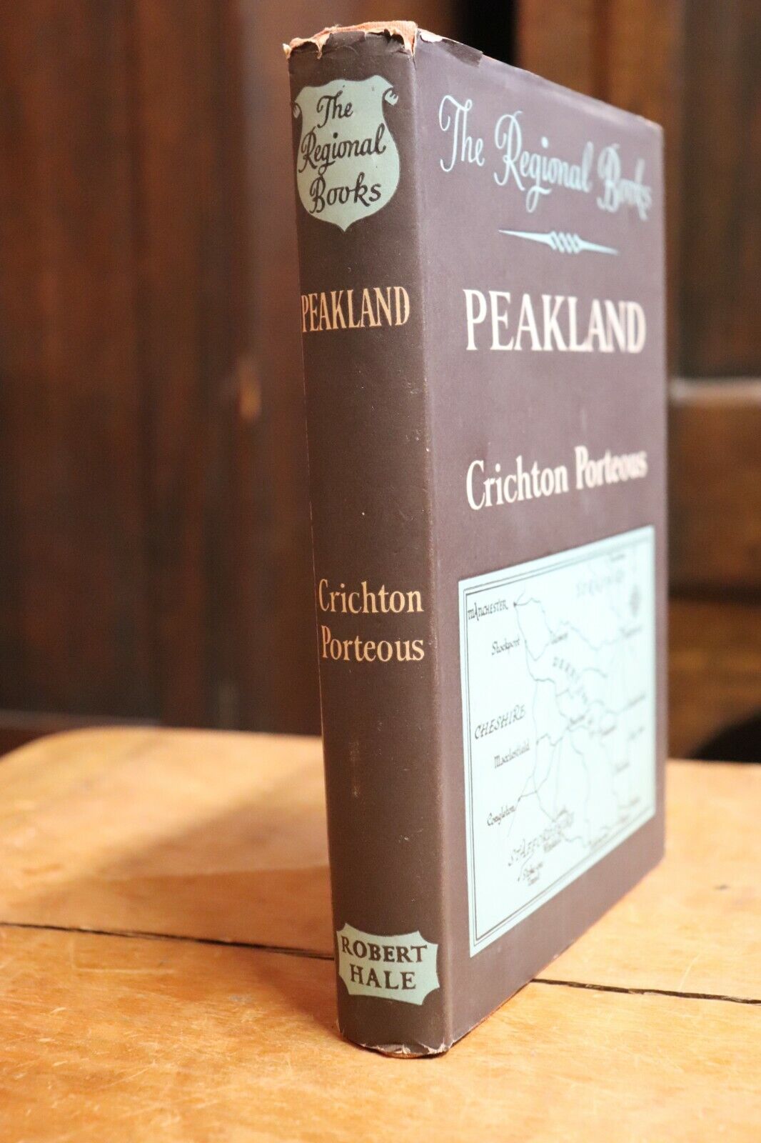 1954 Peakland by Chrichton Porteous 1st Edition Vintage British History Book - 0