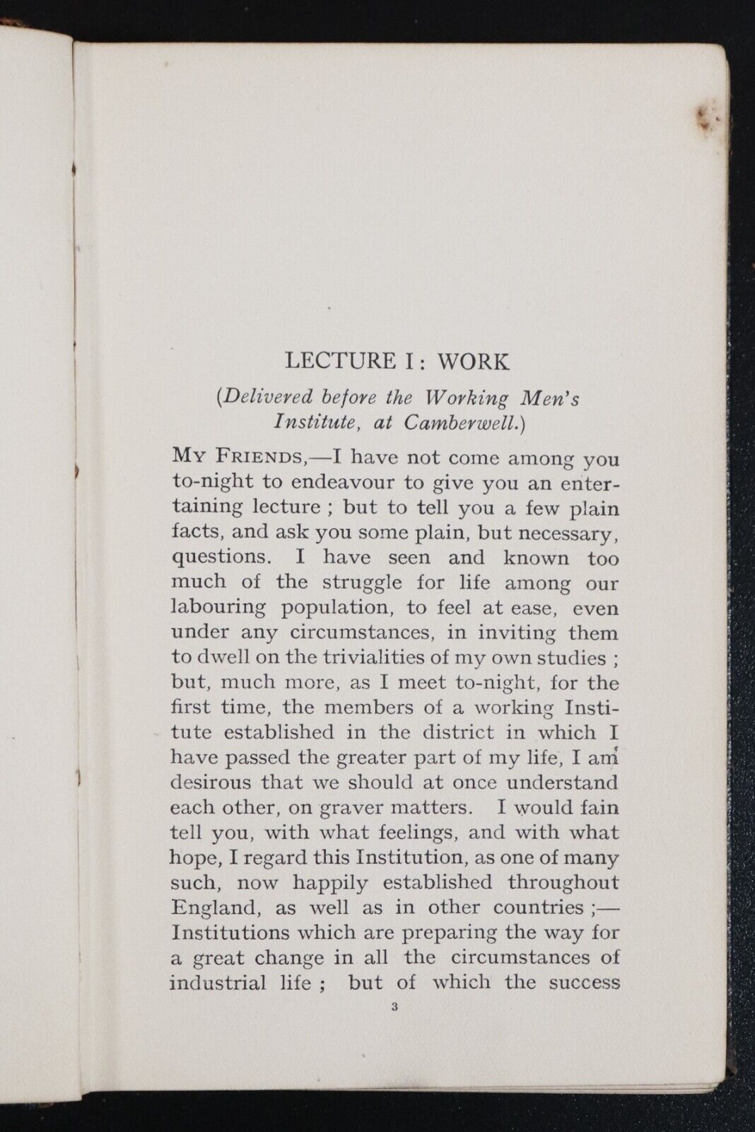 c1910 The Crown Of Wild Olive by John Ruskin Antique Book Of Three Lectures