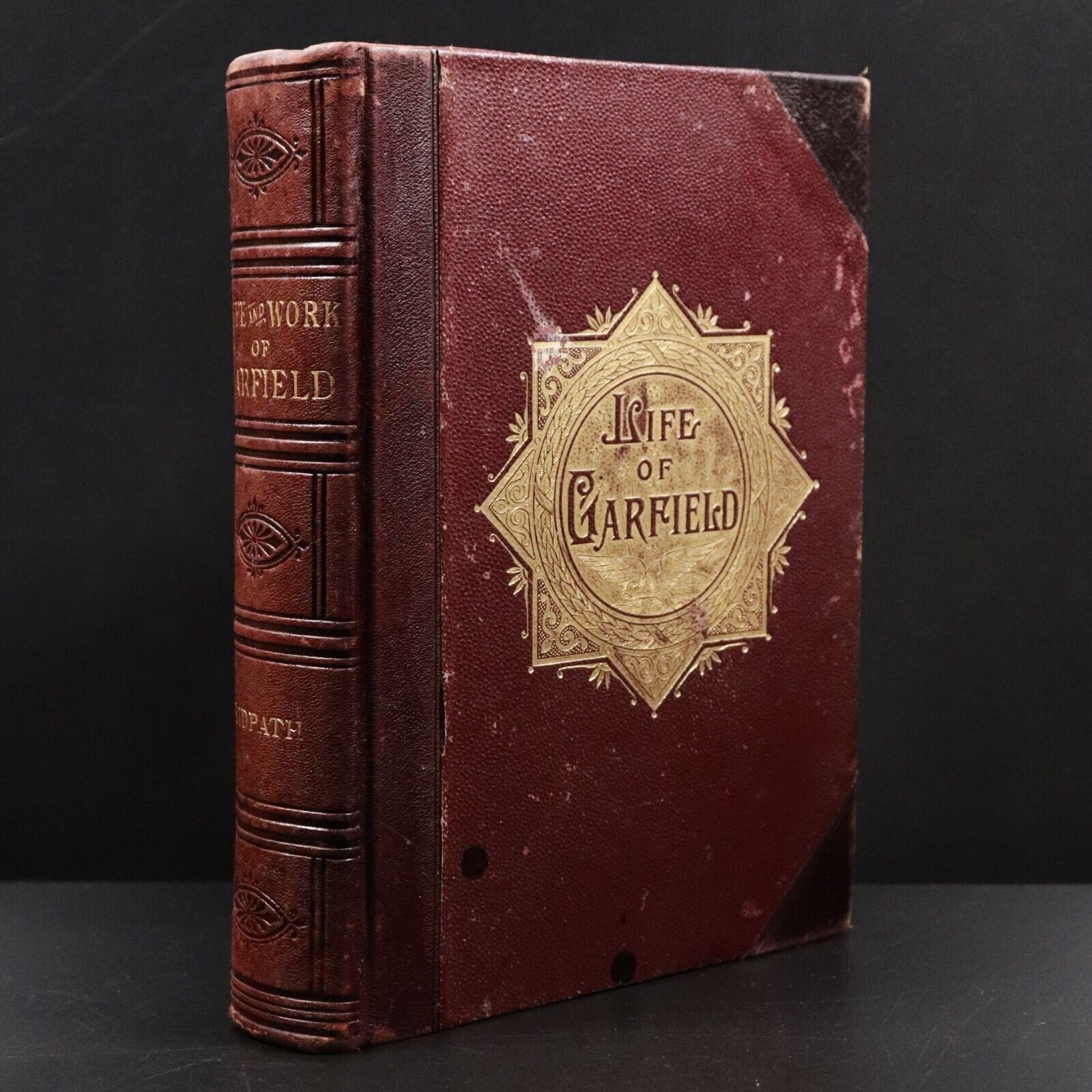 1881 Life & Work Of James A. Garfield 20th US President Antiquarian History Book