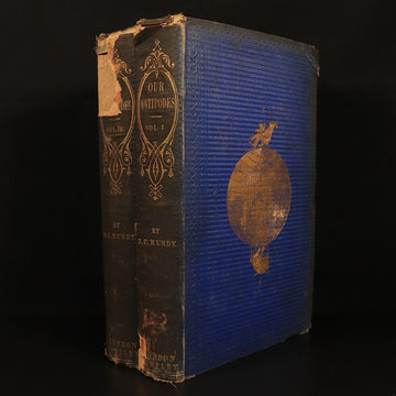 1852 Our Antipodes Australasian Colonies Antiquarian Australian History Books