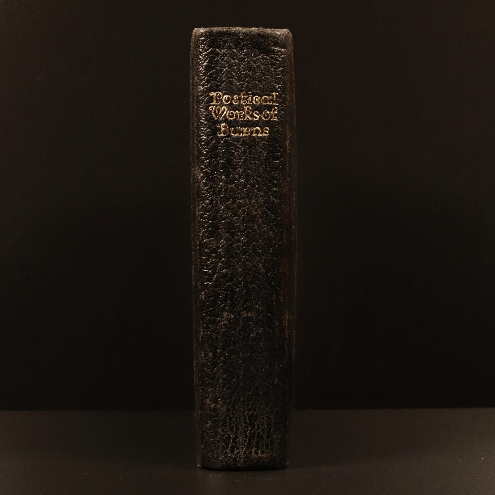 c1920 The Poetical Works Of Robert Burns Antique Scottish Poetry Book Rossetti