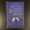 c1885 Introduction To The Literature Of Europe Henry Hallam Antique History Book-12