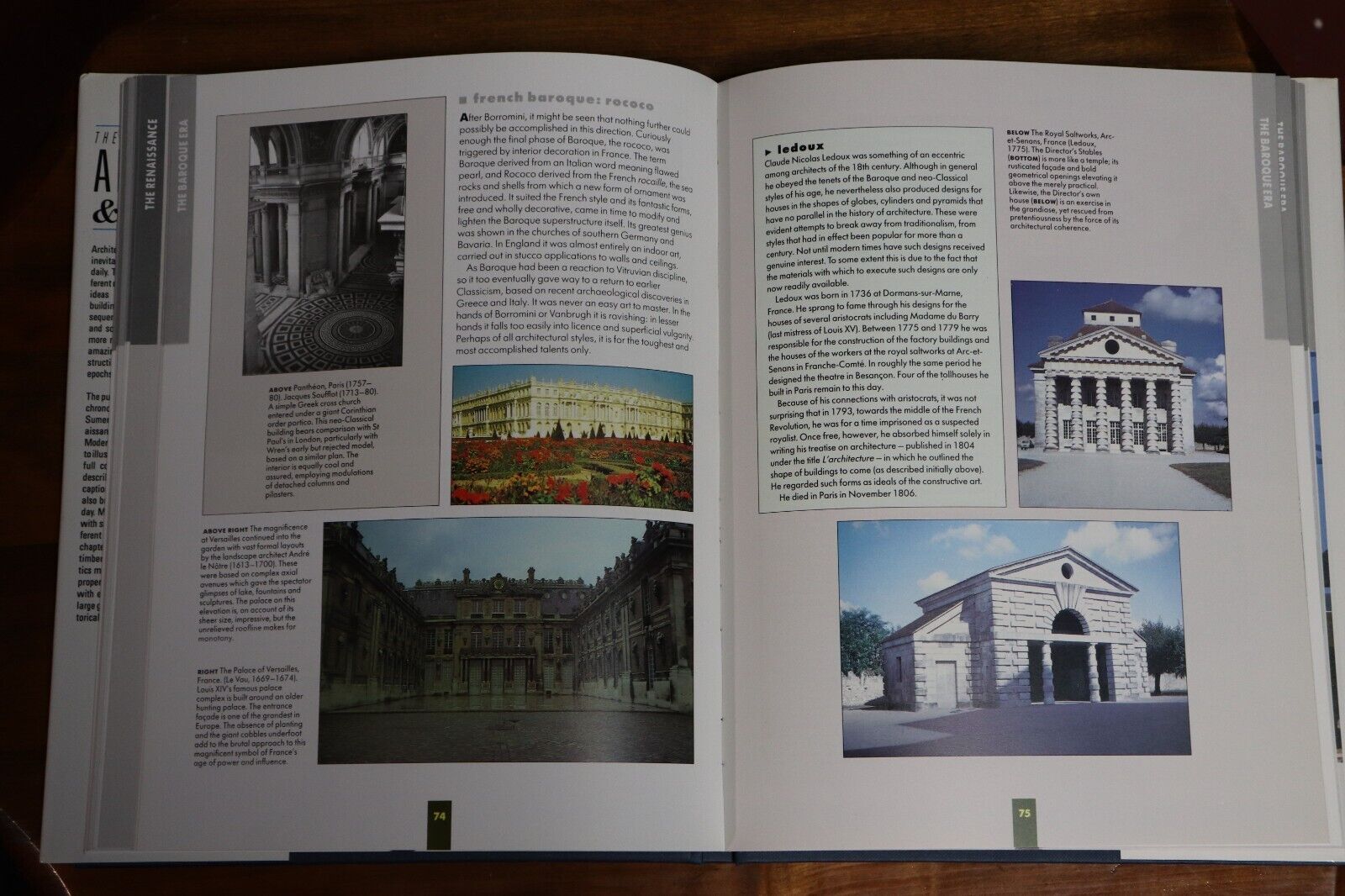 1990 Illustrated Book Of Architects & Architecture 1st Edition Reference Book