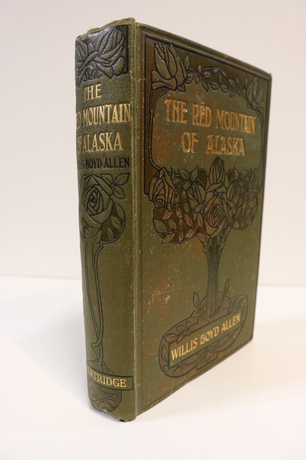 c1910 The Red Mountain Of Alaska by W.B. Allen Antique Fiction Book