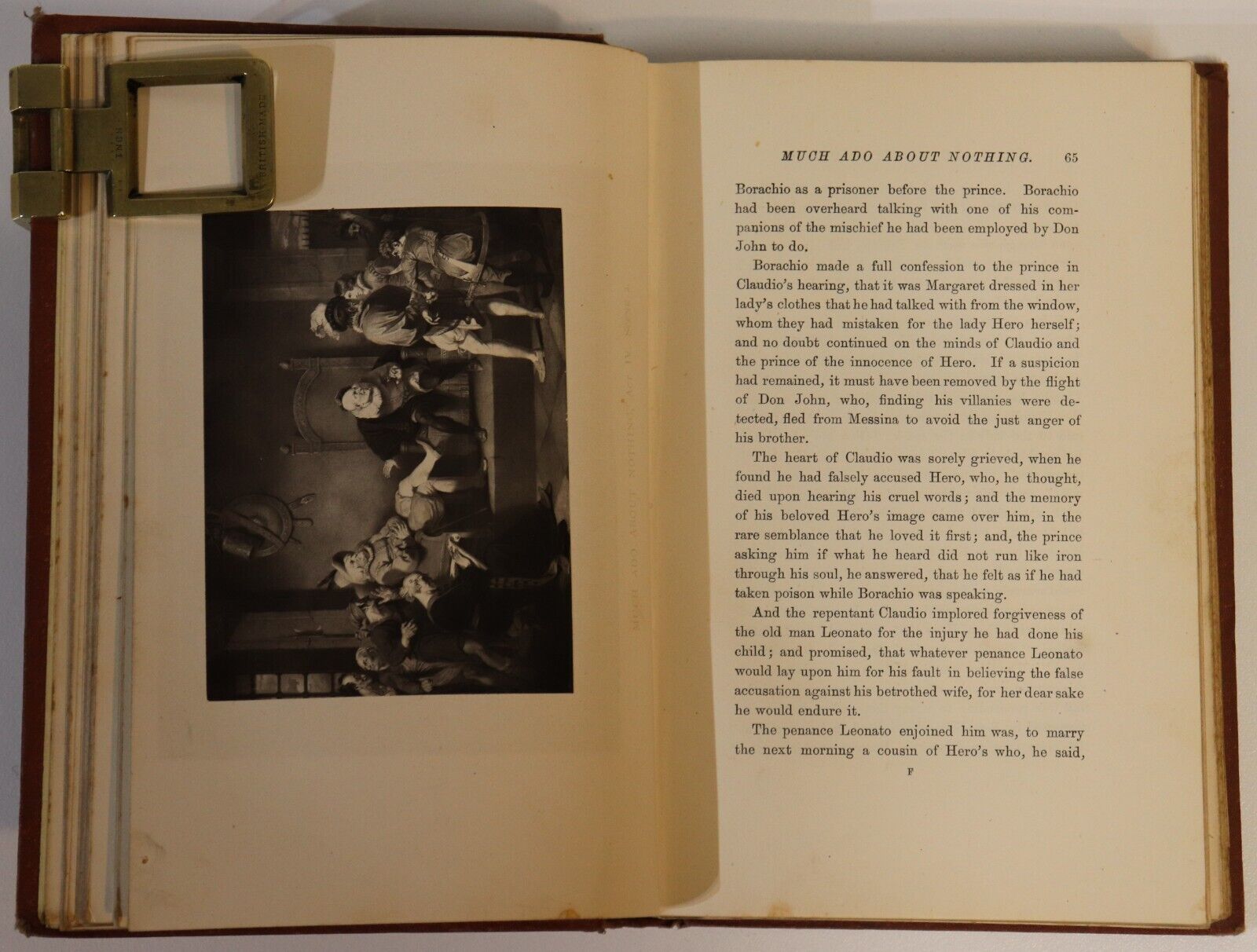 1876 Tales From Shakespeare: Charles & Mary Lamb Antique Literature Book