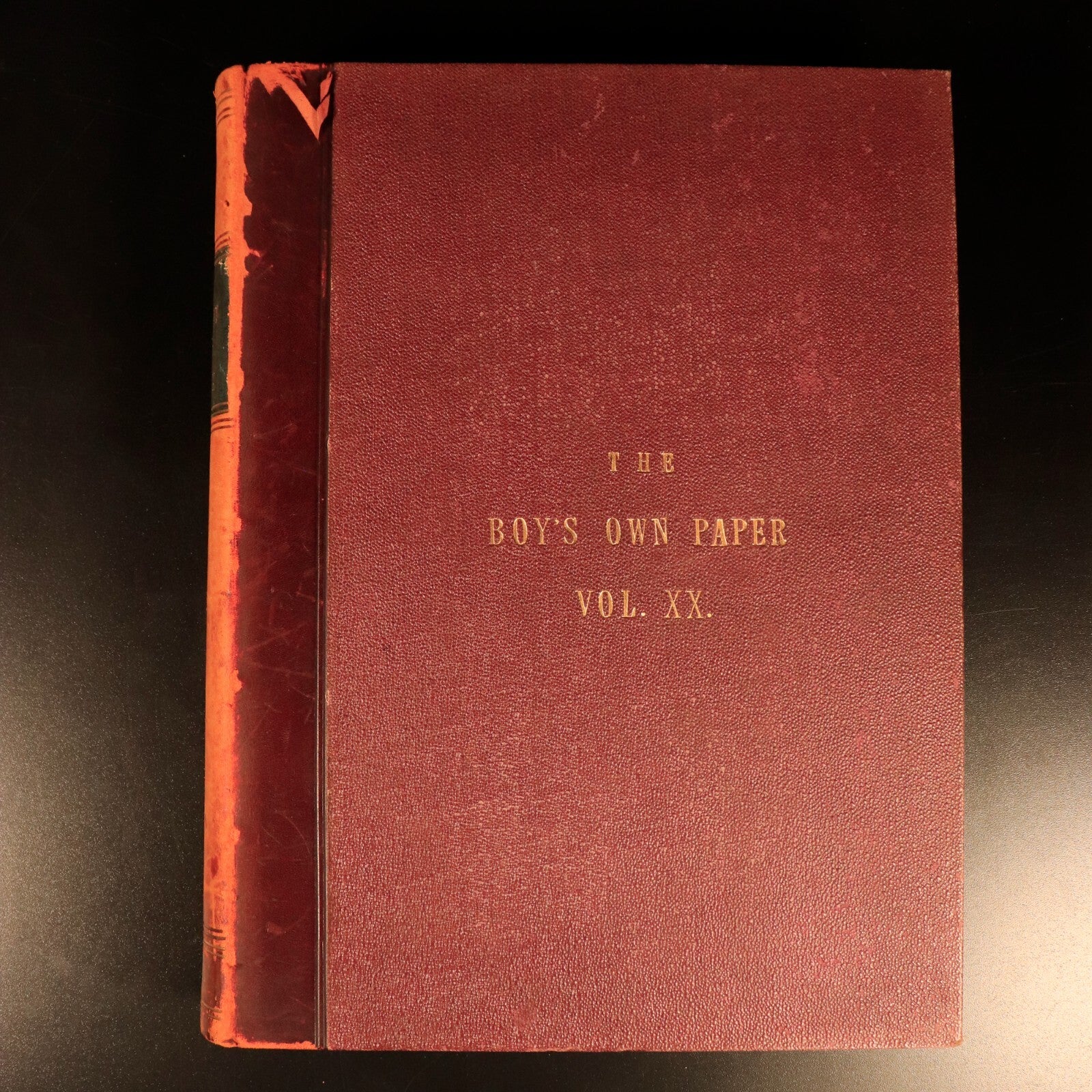 The Boys Own Annual 1897-98 Antique British Illustrated Boys Book Boys Own Paper
