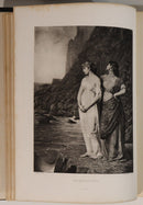 c1885 Gallery Of Contemporary Art by A Silvestre Antique Art Engravings Book-12