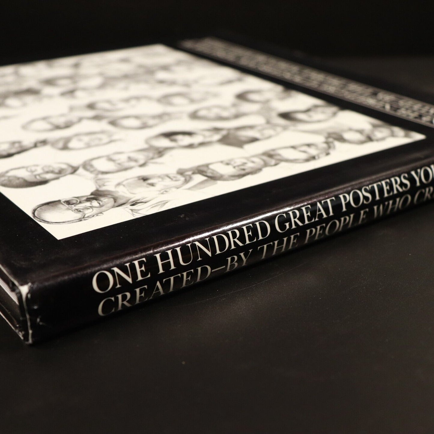 1989 One Hundred Great Posters by Kim Mukerjee Marketing & Advertising Book