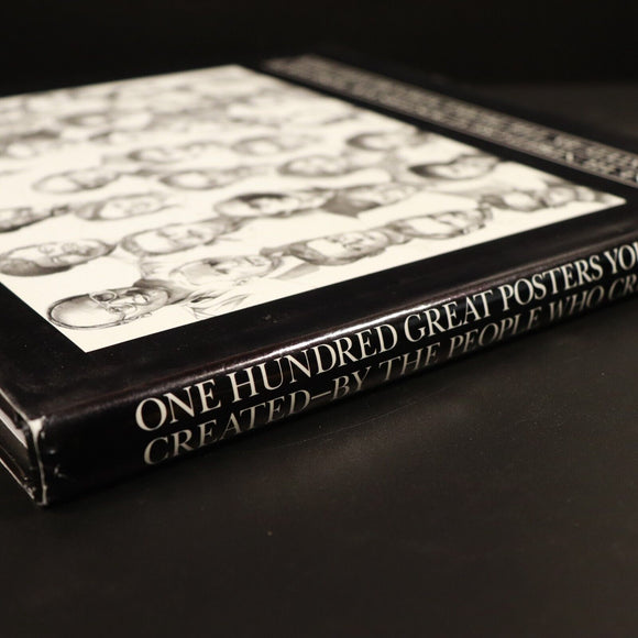 1989 One Hundred Great Posters by Kim Mukerjee Marketing & Advertising Book