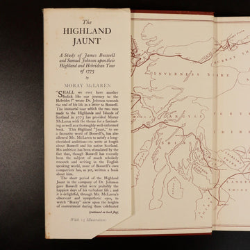 1954 The Highland Jaunt 1st Edition Vintage Scottish History Book James Boswell - 0