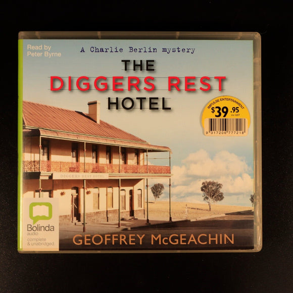 Diggers Rest Hotel by G. McGeachin Australian Fiction Book Audio CD Bolinda