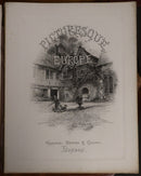 c1875 Picturesque Europe - Division 5 Rare Antiquarian Engravings Plates Book-2
