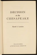 1965 Decision At The Chesapeake by H.A. Larrabee American Military History Book-2