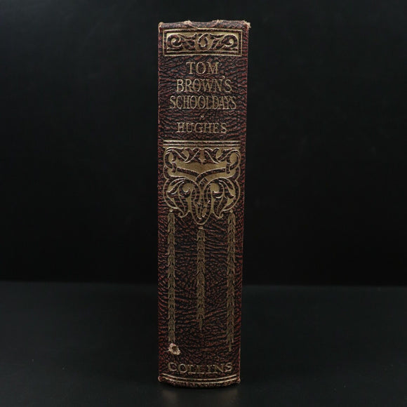 c1920 Tom Brown's School Days by Thomas Hughes Antique Fiction Book