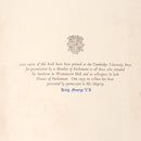 1937 Westminster Imperial Conference Program Antique Parliamentary History Book-10