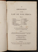 1812 2vol Abridgment Of The Law Of Nisi Prius Antiquarian Legal Reference Books-2