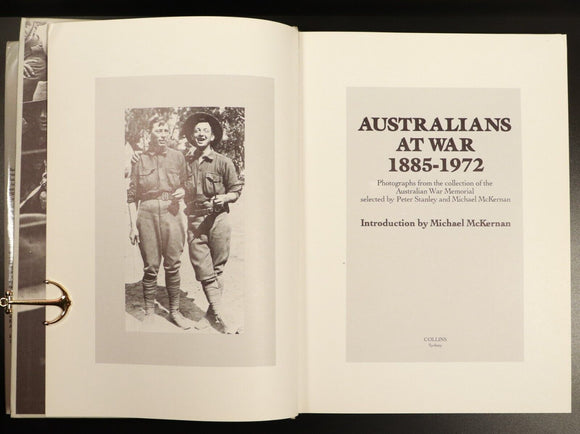 1984 Australians At War 1885-1972 Australian War Memorial Military History Book