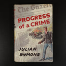 1961 The Progress Of A Crime by Julian Symons Vintage Crime Fiction Book-6