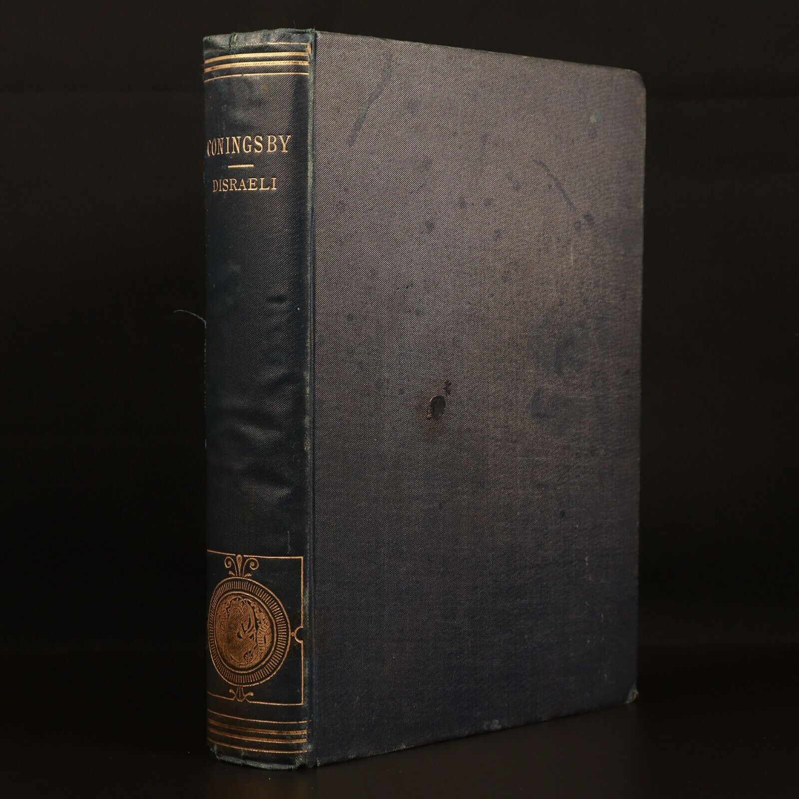 1891 Coningsby by Benjamin Disraeli Antique Historical Fiction Book Cassell & Co