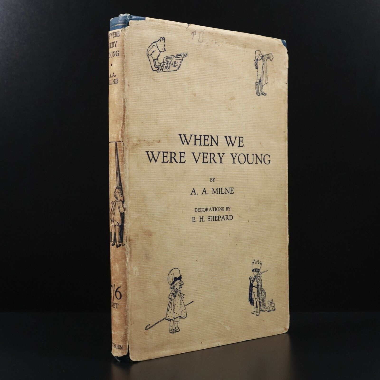 1931 When We Were Very Young A. A. Milne & E.H. Shepard Antique Childrens Book