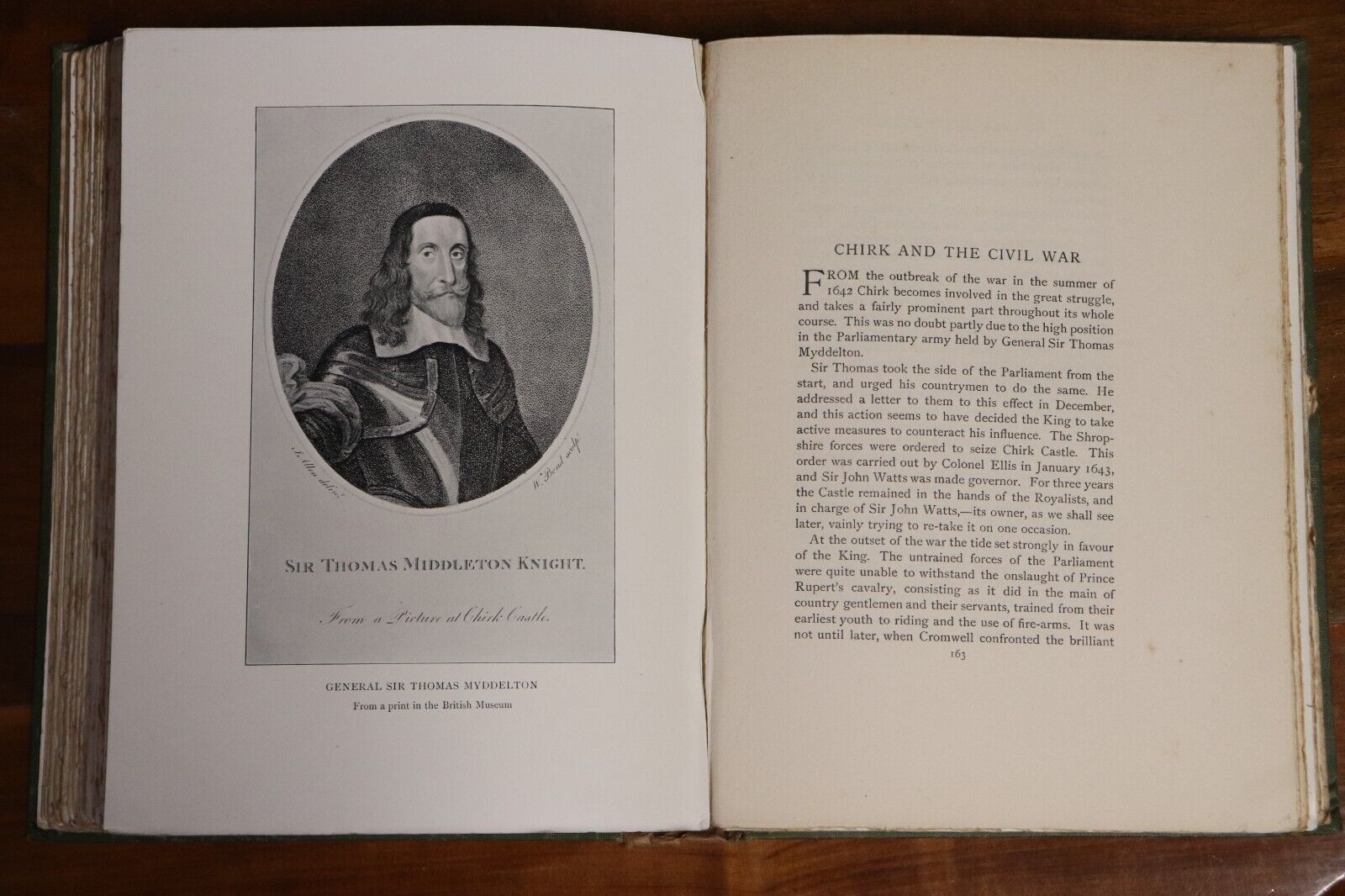 1912 A History Of Chirk Castle & Chirkland 1st Ed. Antique British History Book