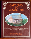 1979 Cattlemen To Commuters: Waverley Australian Local History Book Melbourne-1