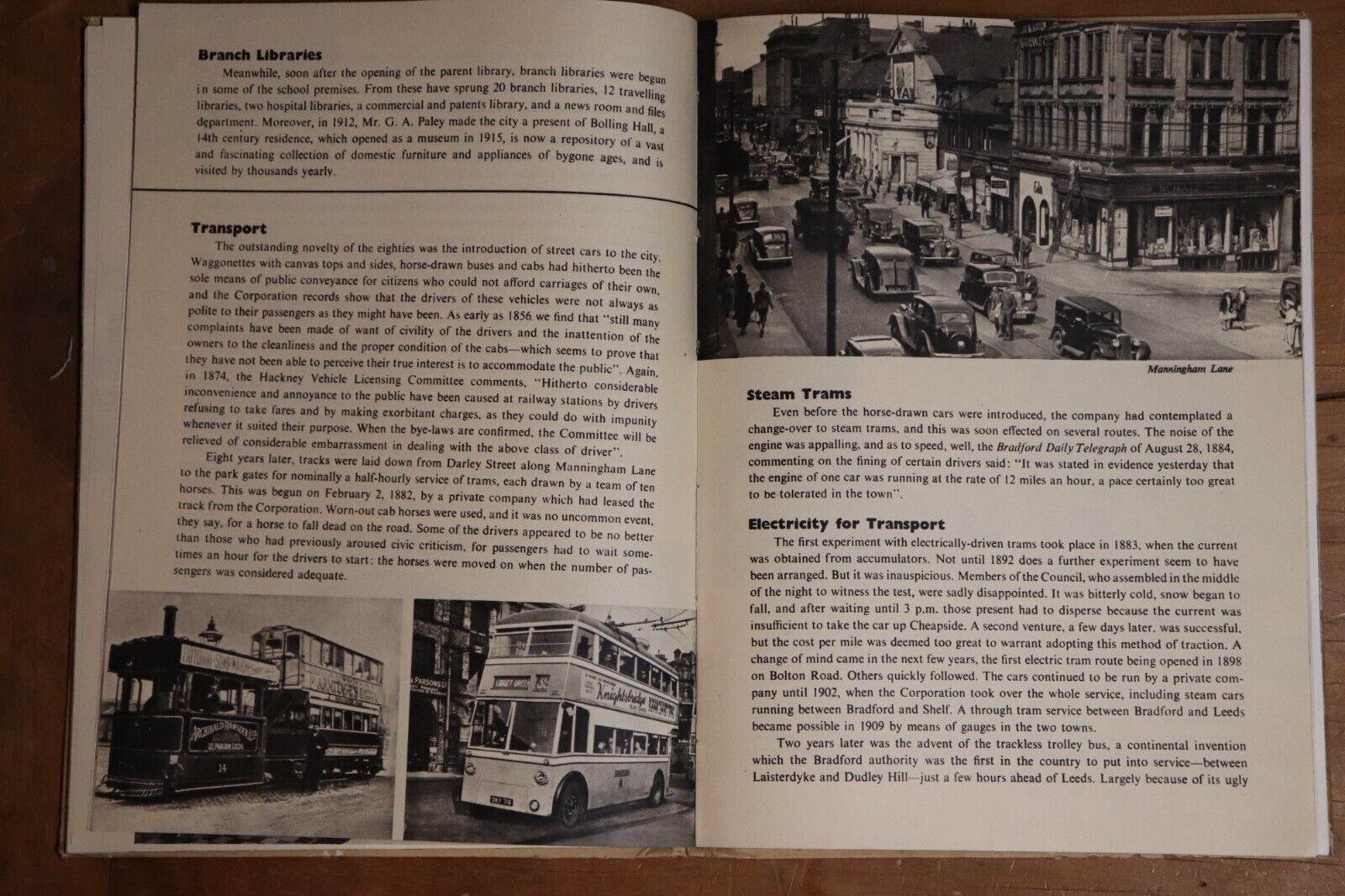 1947 Bradford 1847-1947: The Centenary Book of Bradford - British History Book