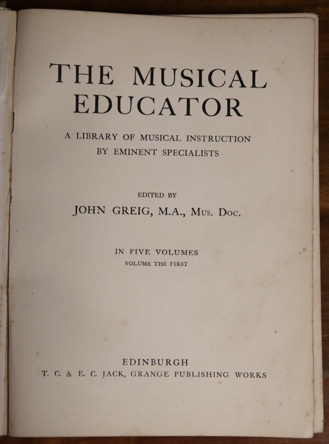 c1895 3vol The Musical Educator Antique Classical Music Reference Books - 0