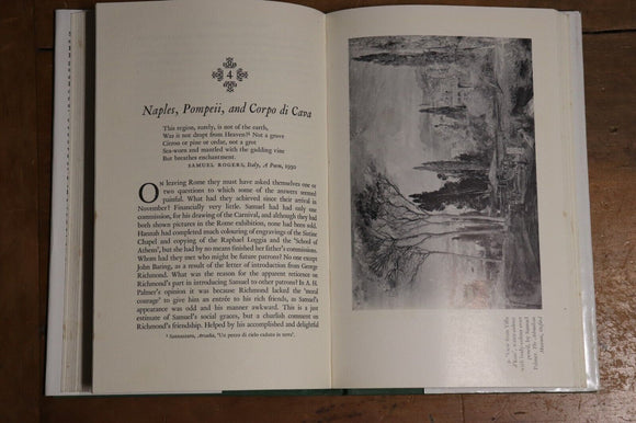 1968 Samuel Palmer's Italian Honeymoon 1st Edition Vintage Art & Travel Book