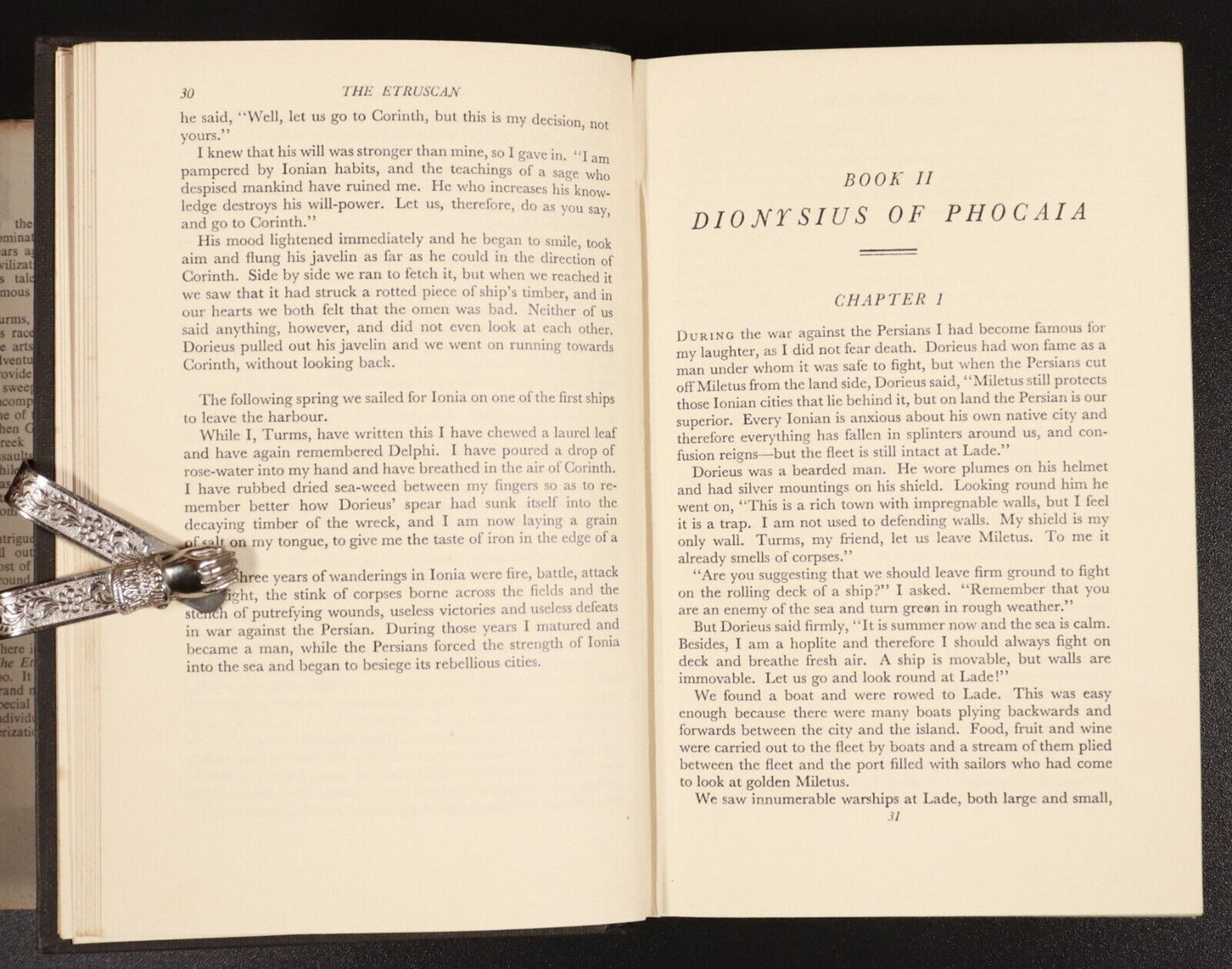 1957 The Etruscan by Mika Waltari Vintage Finnish Fiction Book Dustjacket