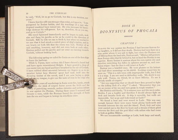 1957 The Etruscan by Mika Waltari Vintage Finnish Fiction Book Dustjacket