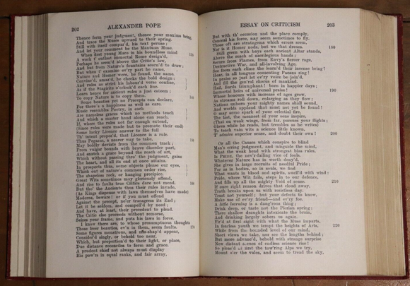 1924 The English Parnassus by Macneile Dixon Antique Literature & Poetry Book