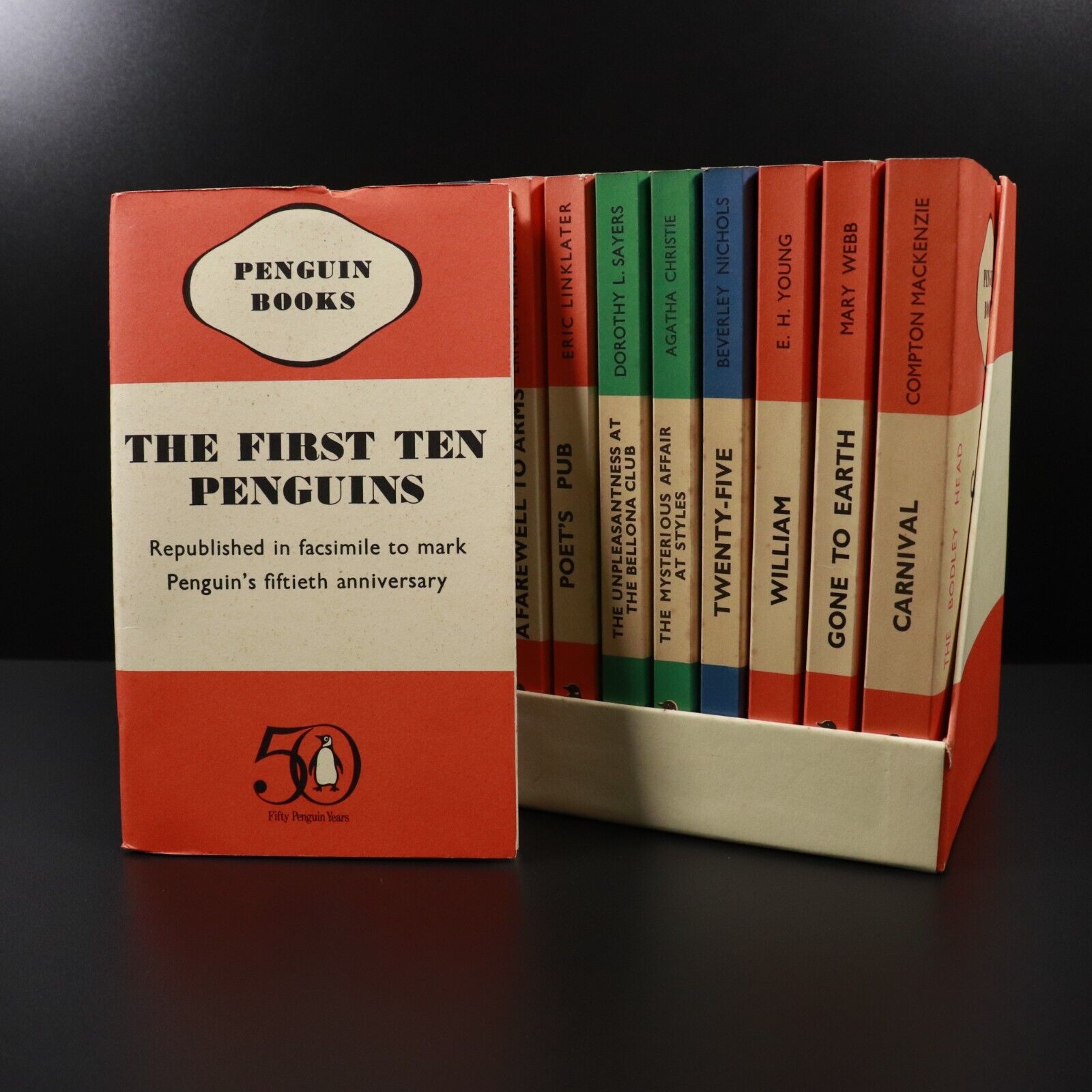 1985 The First Ten Penguins 50th Anniversary Box Set Paperback Books Fiction