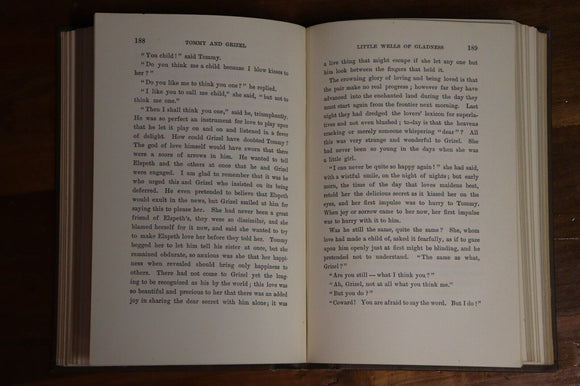 1900 Tommy and Grizel by James Barrie Antique Scottish Literature Fiction Book