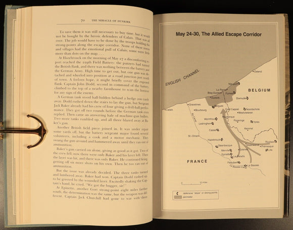 The Miracle Of Dunkirk by Walter Lord 1983 British Military History Book WW2