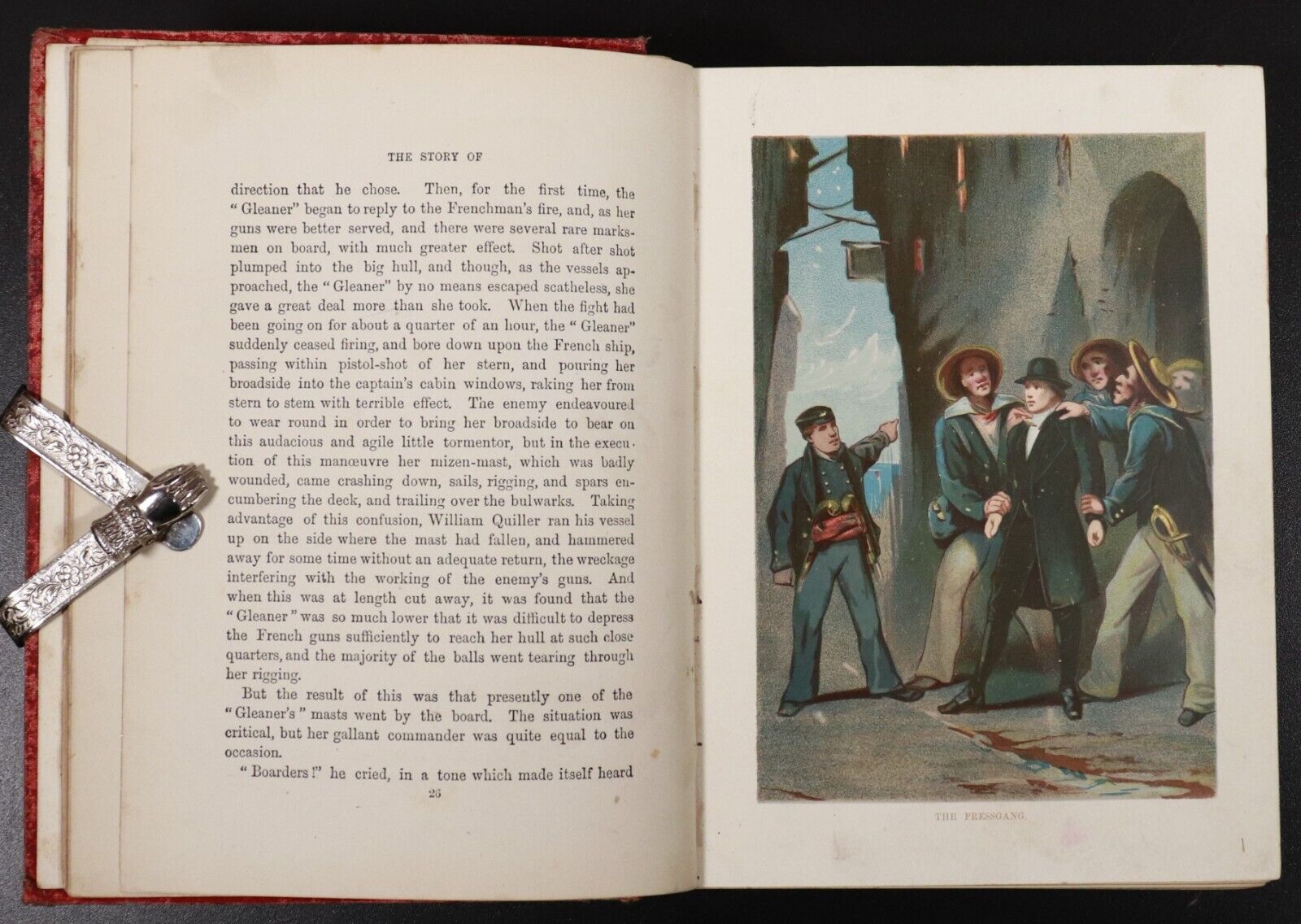 1879 Peter Parley's Annual For 1879 Antique Children's Book Illustrated In Oil