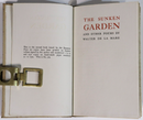 1917 The Sunken Garden by Walter De La Mare Ltd 1st Edition British Fiction Book-2