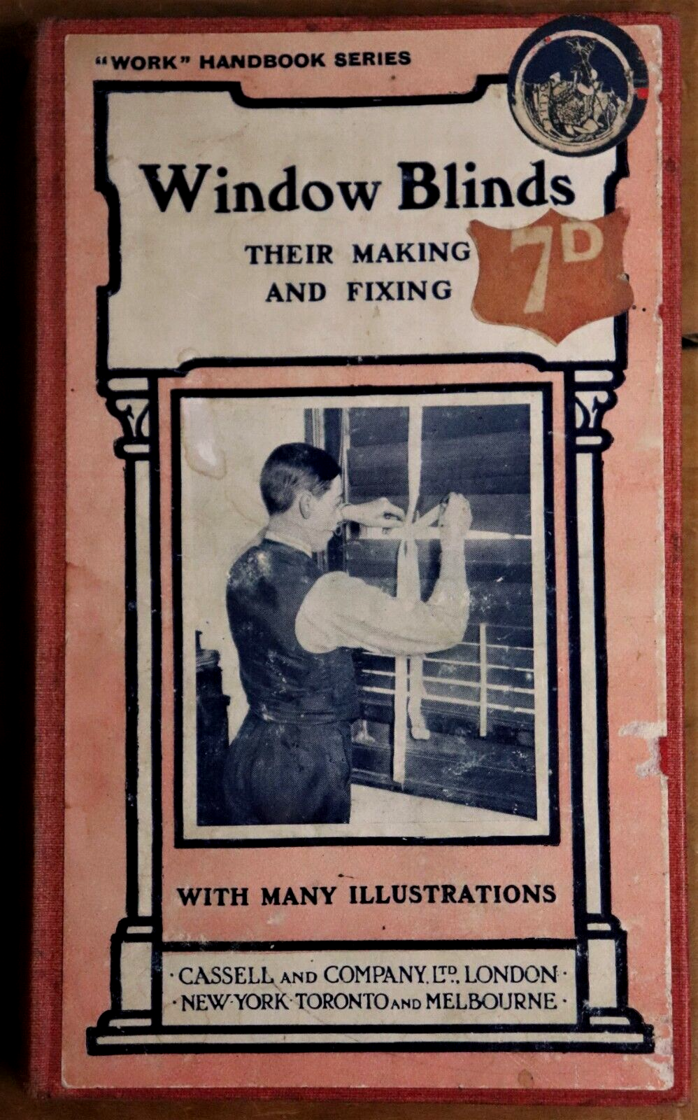 1907 Window Blinds: Their Making and Fixing Scarce AntiqueHome Decoration Book