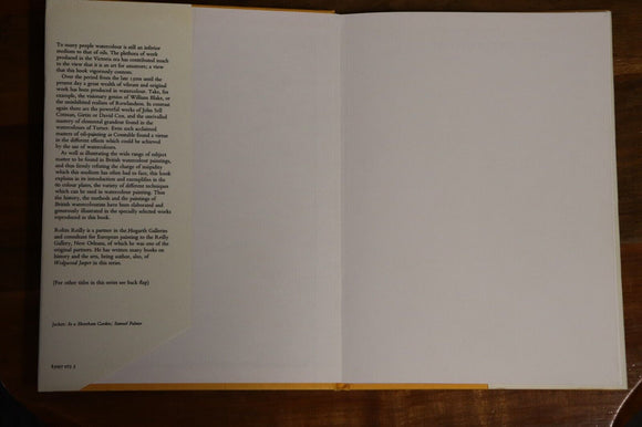 1974 British Watercolours by Robin Reilly 1st Edition Vintage Art Book