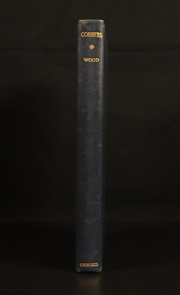 Cobbers by Thomas Wood 1938 Antique Australian History Book England To Tasmania