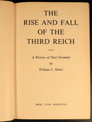 1972 The Rise & Fall Of The Third Reich by W.L. Shirer Military History Book WW2-6